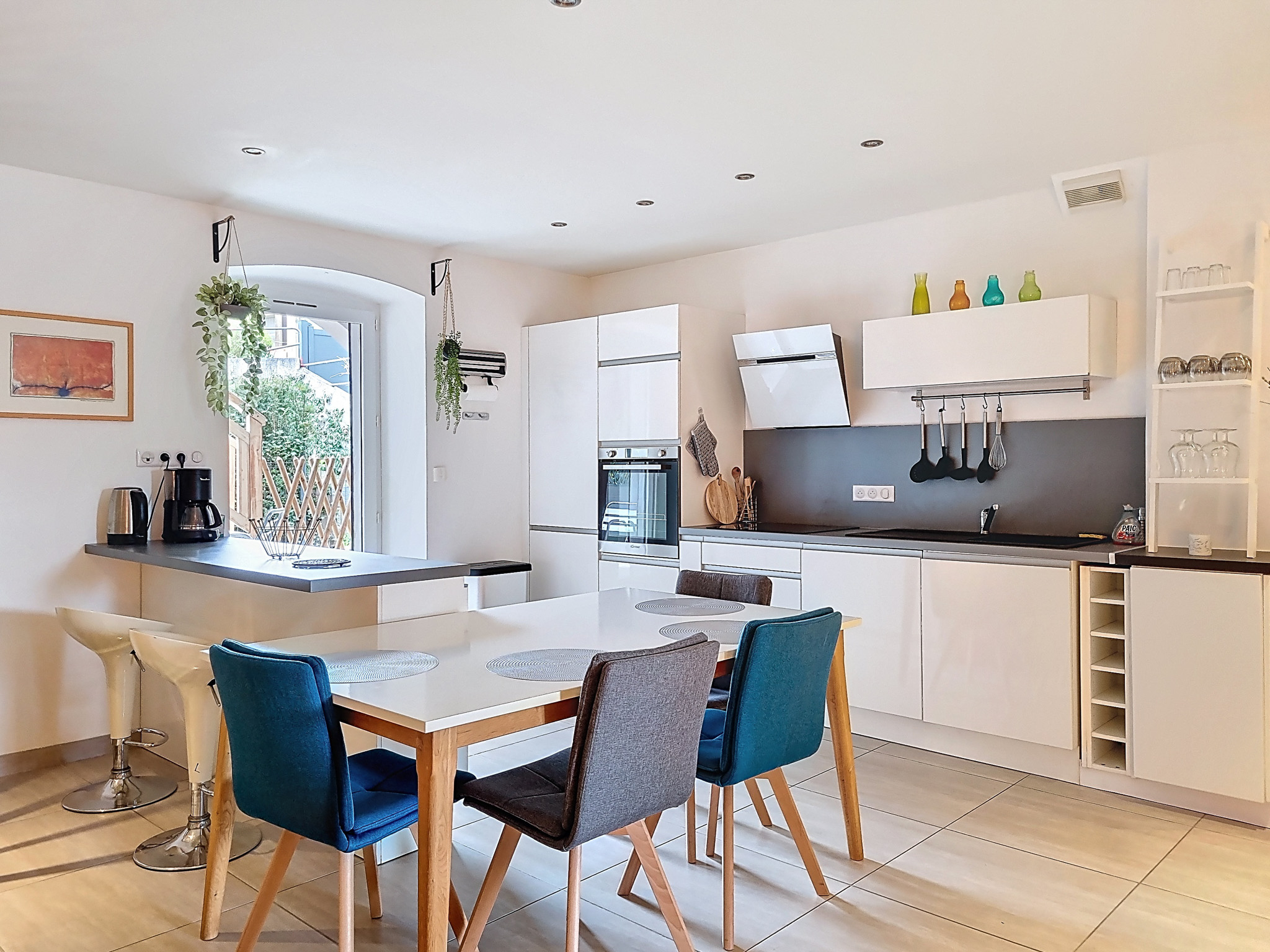 Cuisine d'un appartement de 52 m² vendu à Saint-Jorioz